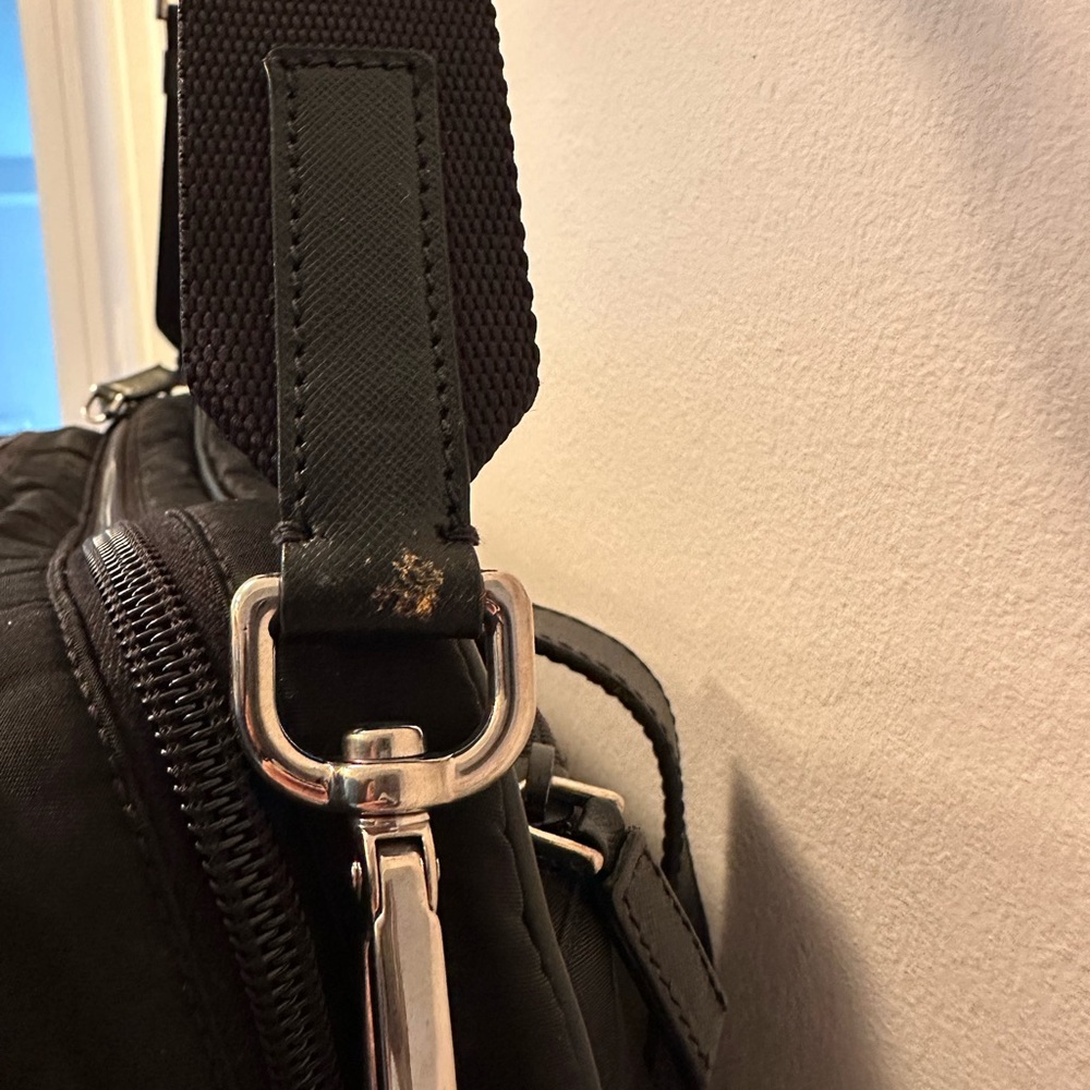Prada Black Nylon Briefcase - Picture 8 of 15